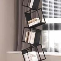 Libreria A 5 Livelli Scaffali Quadrati Impilati