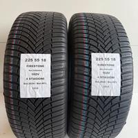 2 GOMME 225 55 18 FIRESTONE A1313