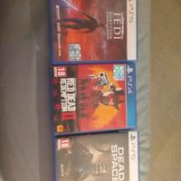 STAR WARS JEDI SURVIVOR, RED DEAD 2, DEAD SPACE