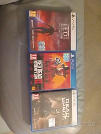 STAR WARS JEDI SURVIVOR, RED DEAD 2, DEAD SPACE