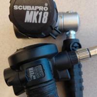 SCUBAPRO EROGATORE -  MK18 + R380  (NUOVO)