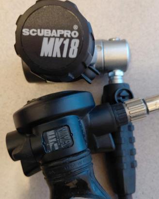 SCUBAPRO EROGATORE -  MK18 + R380  (NUOVO)