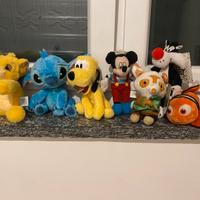 Set peluche Disney/dreamworks/looney tunes