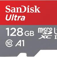 SanDisk 128GB Ultra scheda micro + adattatore