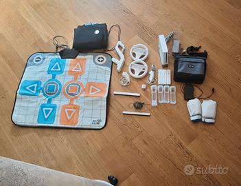 Nintendo wii + hard disk con 276 giochi e varie