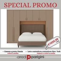 Camera da letto ponte + letto contenitore