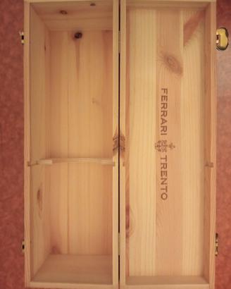 porta spumante in legno Ferrari 