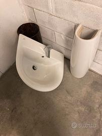 Lavabo e colonnina Bagno