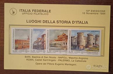 Francobolli Lega Nord "Decina Emissione" Nuovi