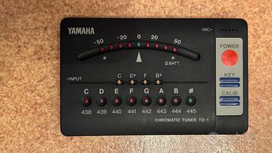 TUNER YAMAHA TD-1+KORG CA-20- VARIE OPZ_BEN TENUTI