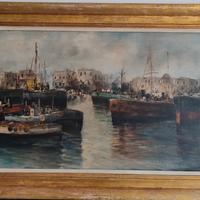 Quadro olio su tela E. Briante De Angelis 