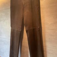 Prada Pantaloni da uomo in camoscio