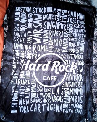 Sacca - zainetto HARD ROCK CAFE nuovo e regalabile