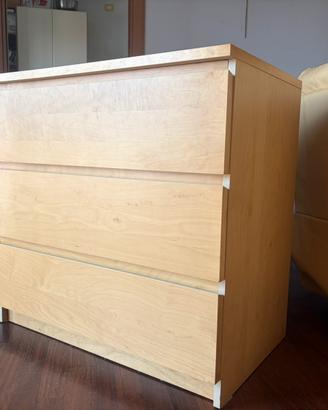 Cassettiera Malm Ikea
