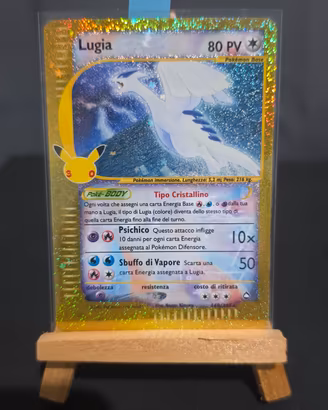 Carta Pokémon Lugia Cristallo Holo 149/147