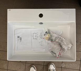 2 lavandini Gessi nuovi con kit fissaggio - design
