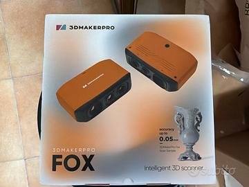 Scanner 3d 3dmakerpro fox