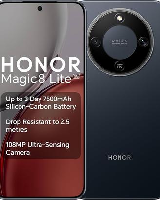 HONOR MAGIC 8 LITE 8+256GB DS 5G MIDNIGHT BLACK
