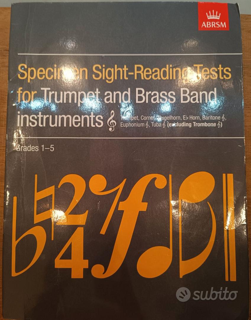 Specimen sightreading tests per tromba e banda Musica e Film In
