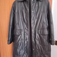 Cappotto pelle vintage anni 80