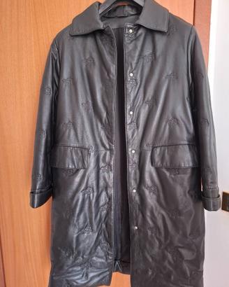 Cappotto pelle vintage anni 80