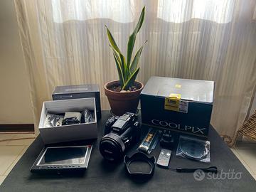 NIKON P1100 + Telecomando + Lilliput 664/O/P - 7"