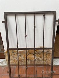 cancello d’epoca in ferro battuto
