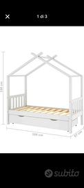 Letto Montessori lunghezza 1.60