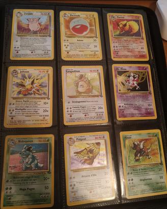Pokémon set jungle completo holo 64/64 