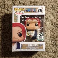 Funko pop Shanks autografato da Peter Gadiot
