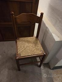 sedie in legno