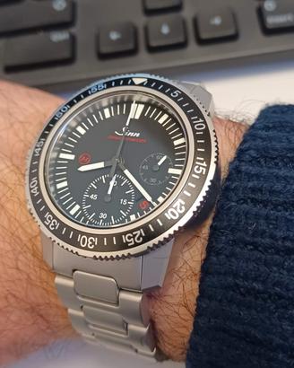 Sinn ezm 13.1 diver  cronografo 500mt mancino 