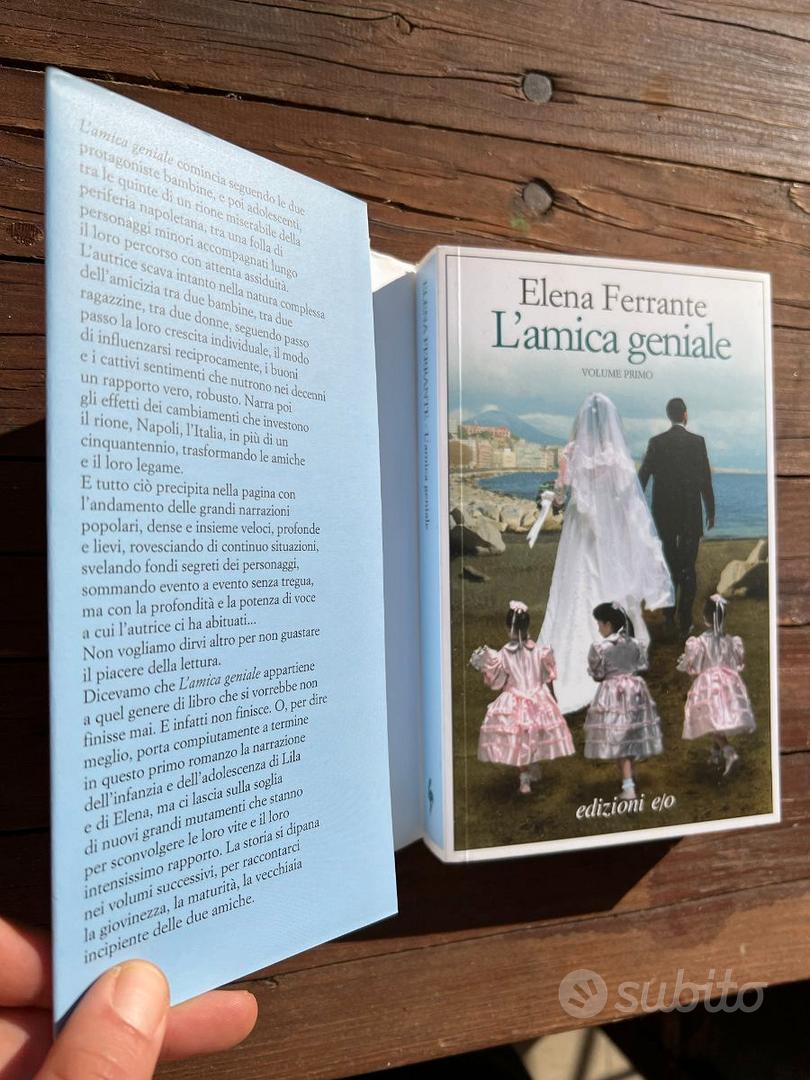 L'AMICA GENIALE - LIBRO VOLUME PRIMO - ELENA FERRANTE Edizioni e/o