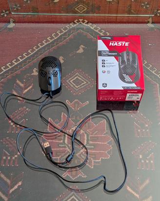HyperX Pulsefire Haste mouse gaming con scatola