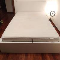 Armadio 3 ante + letto cassettone(no materasso)