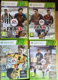 Videogiochi Xbox 360 – FIFA 13, 14, 16, 17