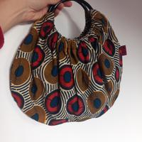 Borsetta in tessuto africano 