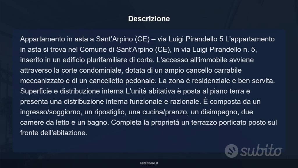 Appartamento – Sant'Arpino, Caserta - Altro