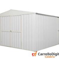 Box prefabbricato acciaio lamiera 360x430 bianco