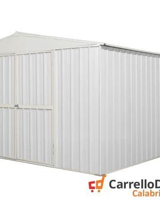 Box prefabbricato acciaio lamiera 360x430 bianco