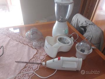 frullatore con tre funzioni,con coltello elettrico