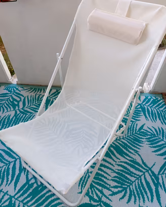 Due sdraie regolabili da giardino /balcone 
