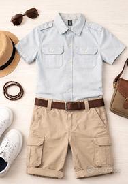 camicia di cotone 