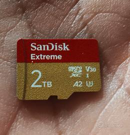 micro SD Sandisk Extreme 2Tb nuova 