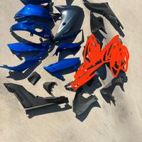 Carene Yamaha yzf r125 2019-2022 blu