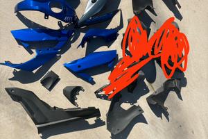 Carene Yamaha yzf r125 2019-2022 blu