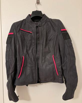 Giubbotto moto donna in pelle Dainese