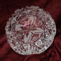 Posacenere cristallo massiccio molato Kg 1,5