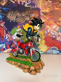 Statuetta Goku bici Dragonball