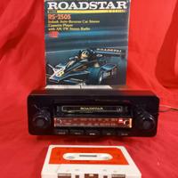 Autoradio vintage ROADSTAR RS-2505 con FM-Stereo